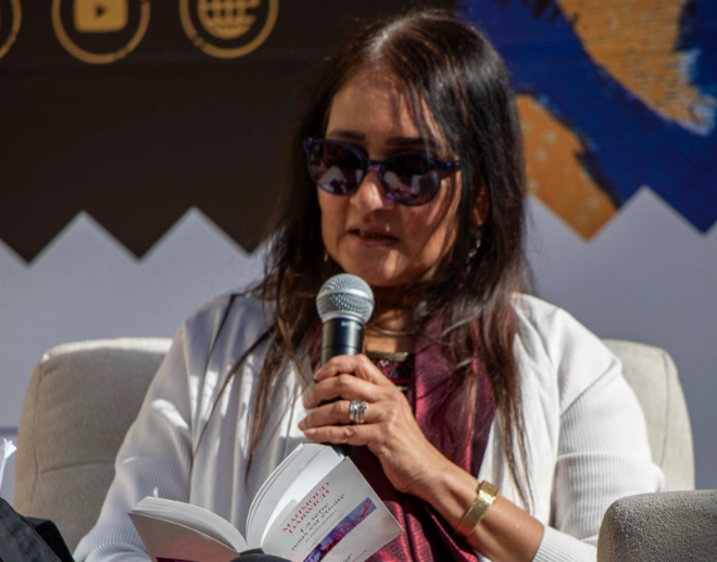 L'écrivaine mauricienne Ananda Devi- FLAM 2025.