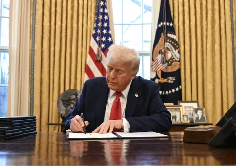 Le Président Donald Trump