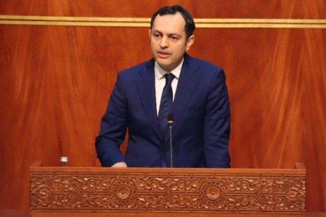 Younes Sekkouri, ministre de l'Inclusion économique, de la petite entreprise, de l'Emploi et des Compétences.