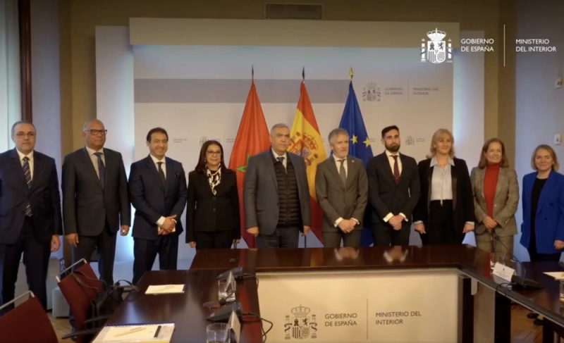Réunion à Madrid des ministres de l'intérieur espagnol et marocain
