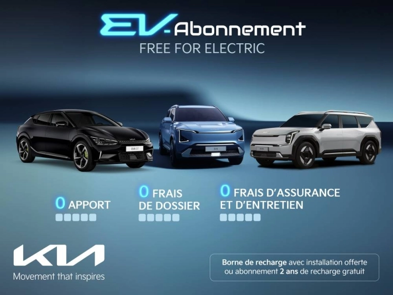 EV-Abonnement Kia vise à démocratiser l'électrique au Maroc.
