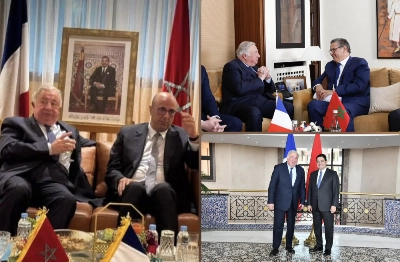 Visite officielle de Gérard Larcher de Rabat à Laâyoune