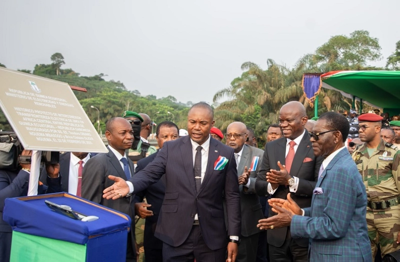 Les présidents gabonais, Brice Clotaire Oligui Nguema et équato-guinéen, Teodoro Obiang Nguema Mbasogo, ont inauguré, le 22 février 2025, le réseau d’interconnexion électrique entre leur deux pays