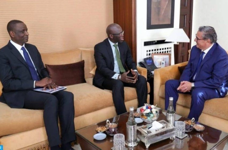 Aziz Akhannouch s’entretient avec le vice-président de la Banque mondiale pour le Moyen-Orient et l'Afrique du Nord.