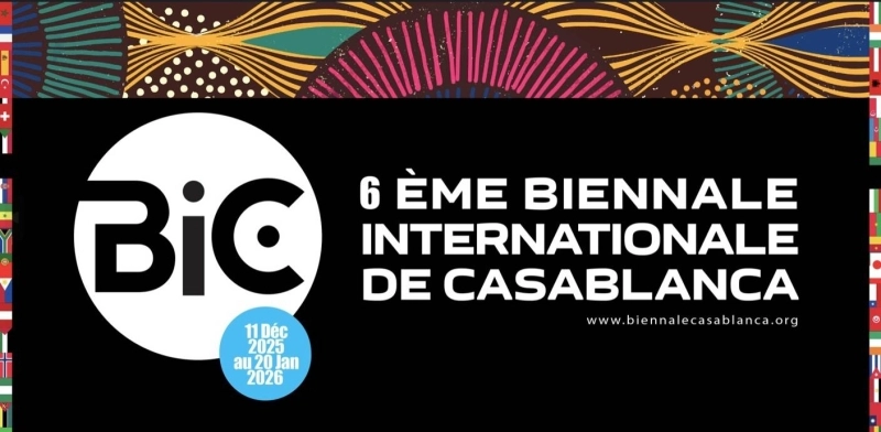 La 6e édition de la Biennale de Casablanca aura lieu du 11 décembre 2025 au 10 janvier 2026.