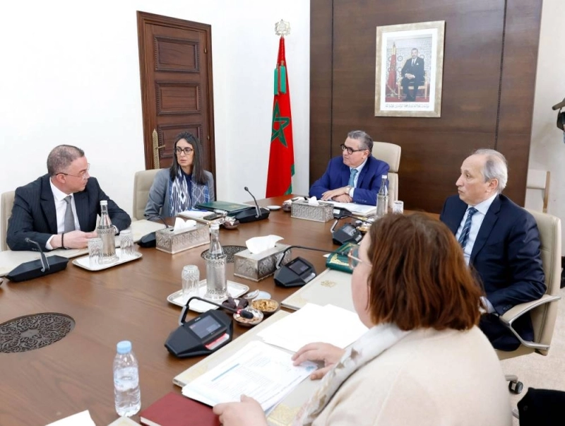 Aziz Akhannouch préside une réunion du comité de pilotage du suivi des projets de stades sportifs-Mondial 2030.