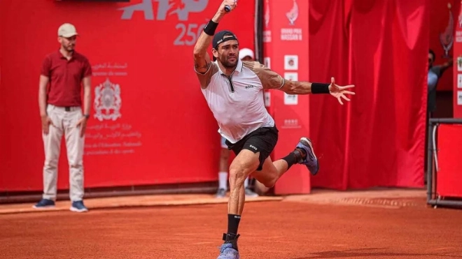L’Italien Matteo Berrettini vainqueur de la 38è édition du Grand Prix Hassan II de tennis.