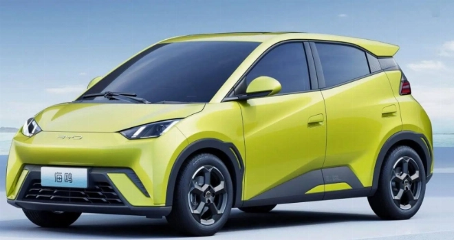 la BYD Seagull embarque une Blade batterie qui lui confère une autonomie urbaine de 445 km