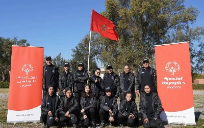 La délégation Special Olympics Morocco Jeux Mondiaux d’Hiver de Turin 2025.