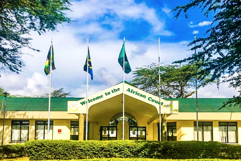 Siège de la Cour africaine des droits de l'homme à Arusha en Tanzanie
