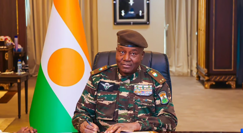 Le général Abdourahamane Tiani