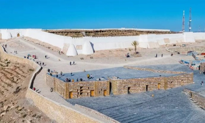 Une forteresse restaurée ressuscitée après le séisme de 1960