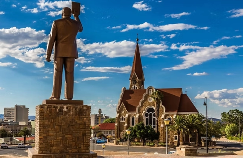 Windhoek, capitale de la Namibie