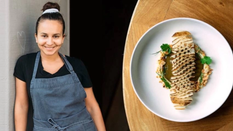 Zineb Hattab rafle le Prix du Mérite culinaire suisse.