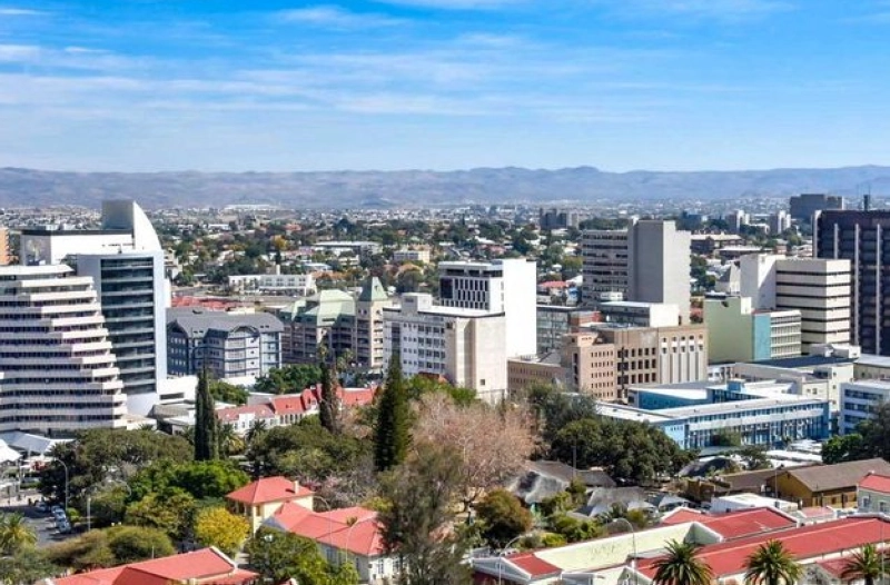 Windhoek, capitale de la république de Namibie