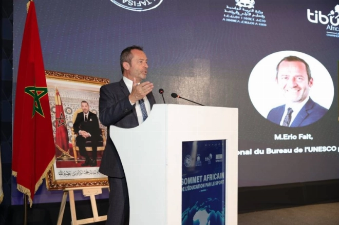 Eric Falt, Directeur régional de l’UNESCO pour le Maghreb.