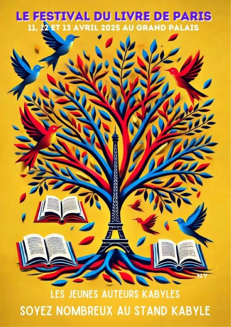 La nation Kabyle au Festival du livre de Paris. L'indépendance et la liberté au menu