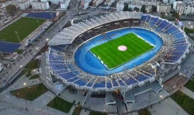 Vue aérienne du Complexe Mohammed V