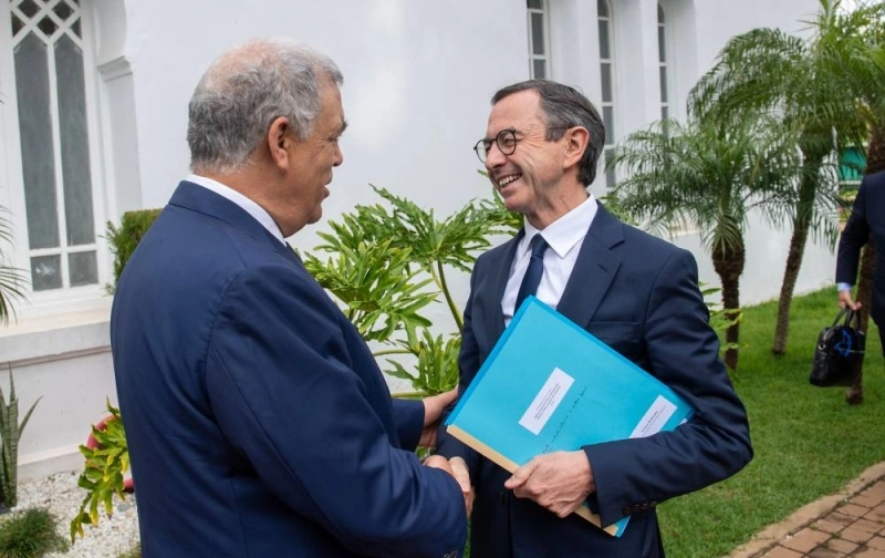 Abdelouafi Laftit avec son homologue français Bruno Retailleau. La coopération sécuritaire marche. (Photo MAP)