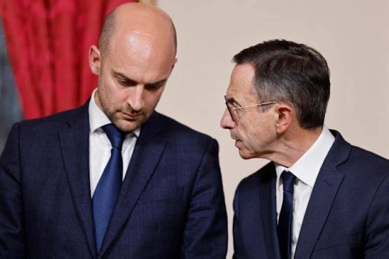 Jean-Noël Barrot et Bruno Retailleau.