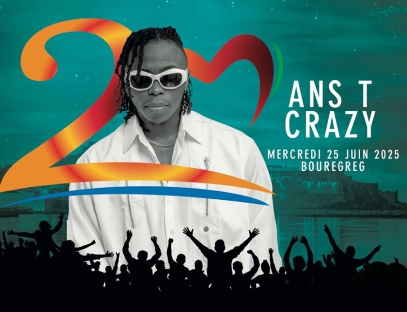 L'artiste guinéen Ans-T Crazy se produira le 25 juin 2025 sur la scène Bouregreg.