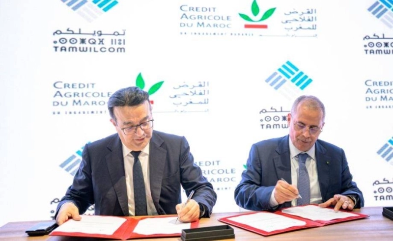 Le crédit agricole du Maroc (CAM) s’est allié avec Tamwilcom lors du GITEX Africa 2025.