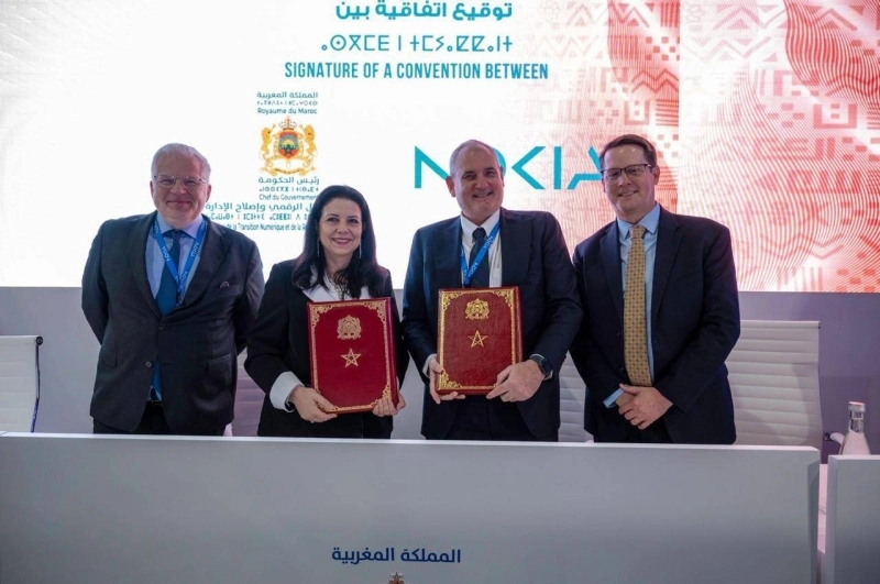 Nokia et le ministère de la transition numérique et de la réforme de l’administration ont signé un protocole d’accord pour accélérer la stratégie Maroc digital 2030.