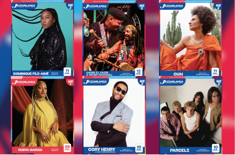La 18ème édition du festival Jazzablanca se tiendra du 3 au 12 juillet 2025.