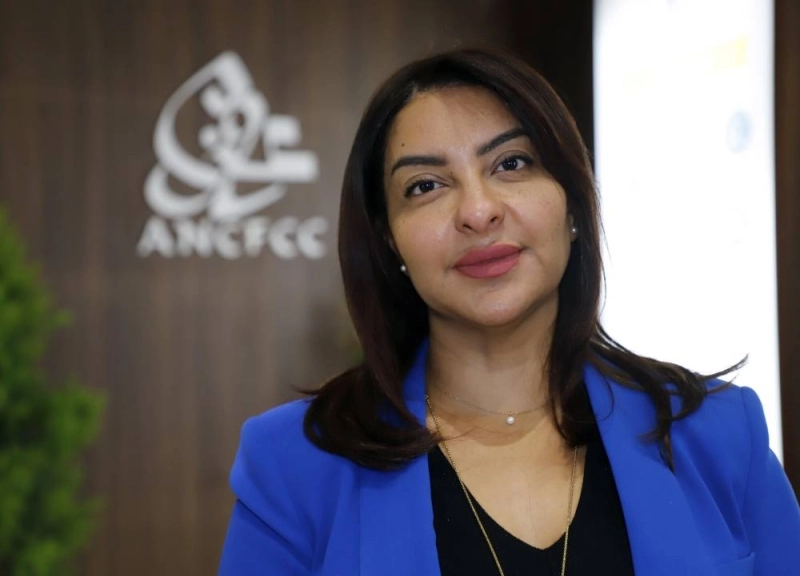 Lamya Aakri, responsable de la communication et de la coopération au sein de l'ANCFCC.