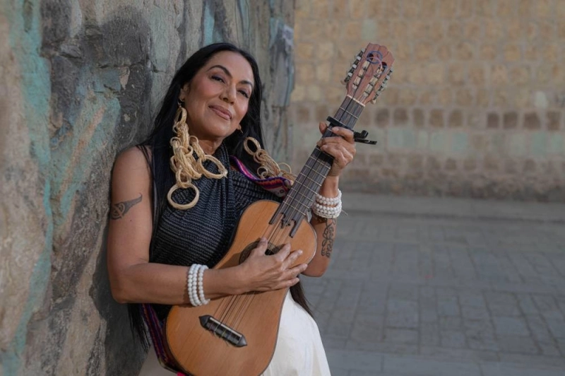 La chanteuse mexicaine Lila Downs.
