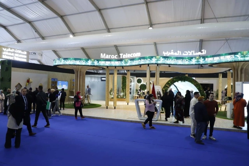 Maroc Télécom dévoile ses dernières solutions en AgriTech au SIAM 2025.