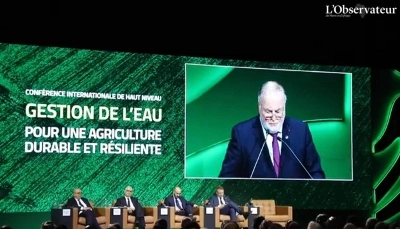 Loïc Fauchon, président du conseil mondial de l'eau.