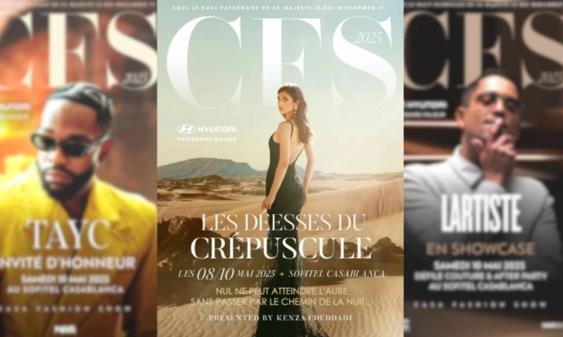 Le Casa Fashion Show accueille Lartiste et Tayc pour sa 20e édition.