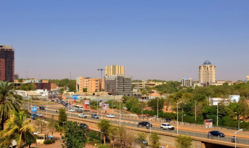 Niamey, capitale du Niger.