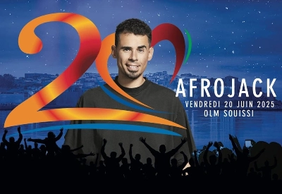 Afrojack se produira le 20 juin 2025 sur la scène OLM Souissi à Rabat.