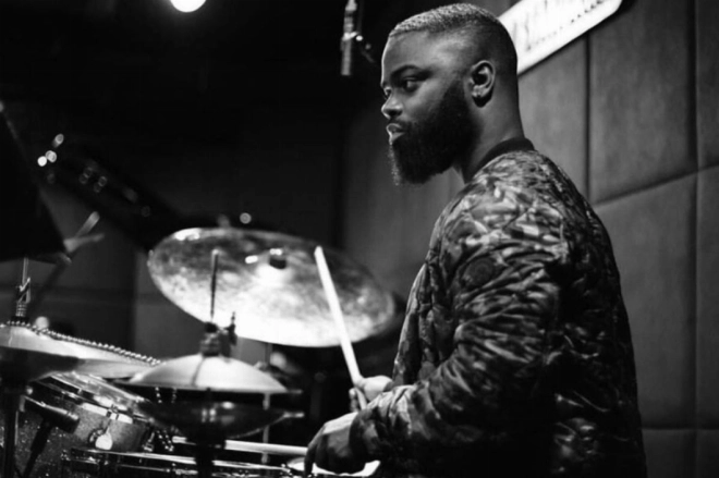 Le batteur de jazz américain Marcus Gilmore.