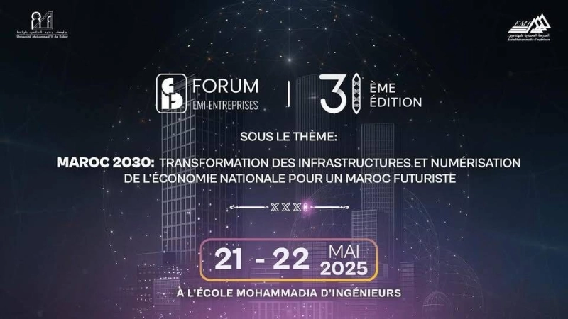 Affiche officielle du Forum EMI-Entreprises