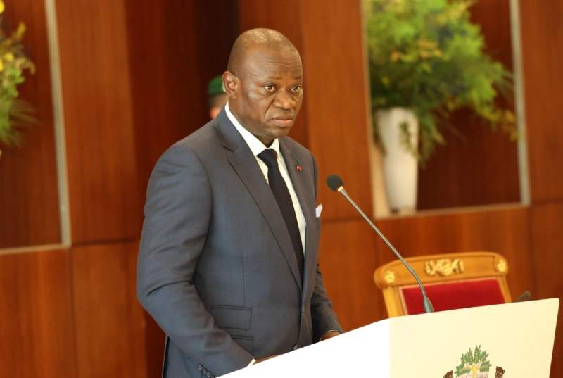 Le chef de l’État gabonais Brice Clotaire Oligui Nguema