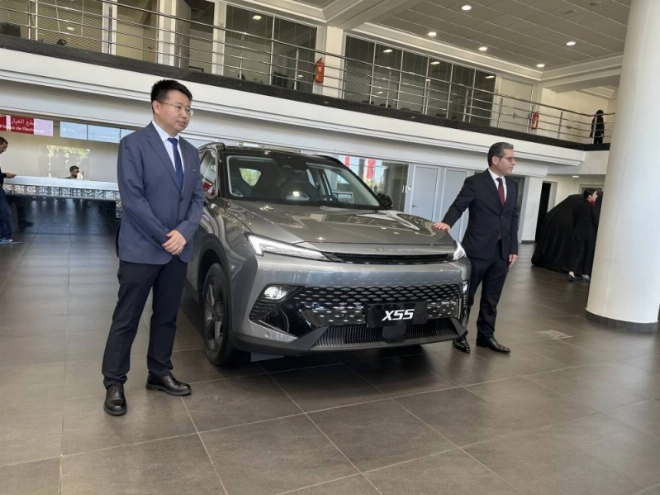 Lancement du BAIC X55 au Maroc.