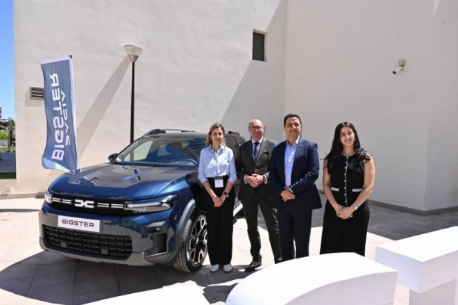 Lancement du Dacia Bigster au Maroc-Imane Lakhmiri_Abdelhamid Lotfi_ Thibault Paland_Ghizlane ElKarmoudi.