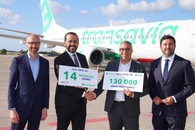 L’ONMT et Transavia annoncent un renforcement significatif de l’offre aérienne au départ de la France à partir de l’hiver 2025
