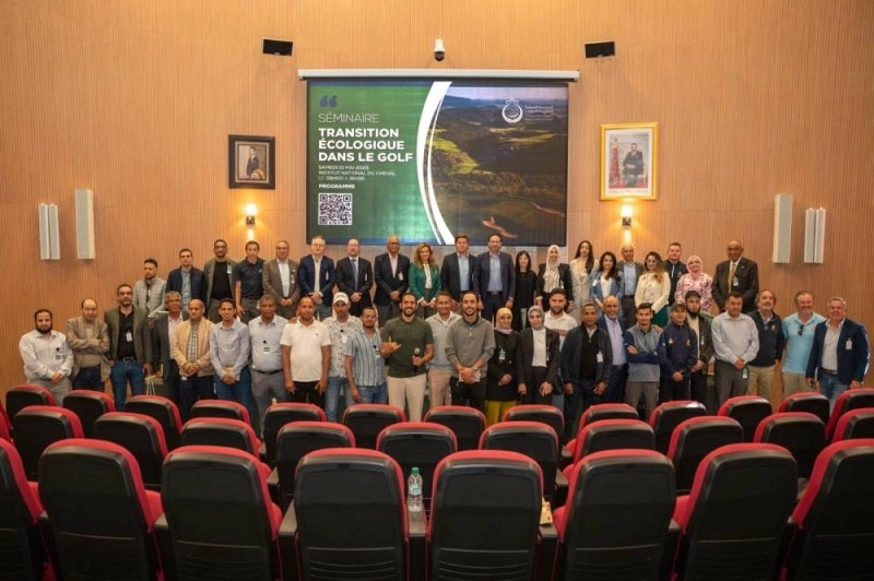 Séminaire national consacré à la transition écologique dans les golfs marocains.