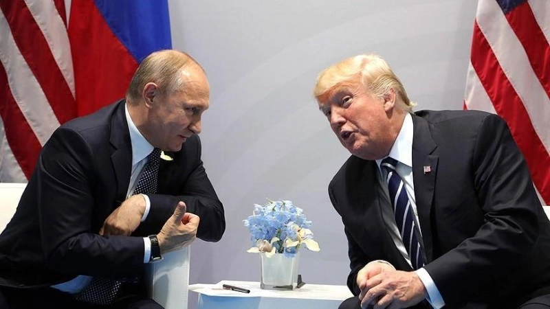 Donald Trump et Vladimir Poutine. La crise ukrainienne bientôt terminée