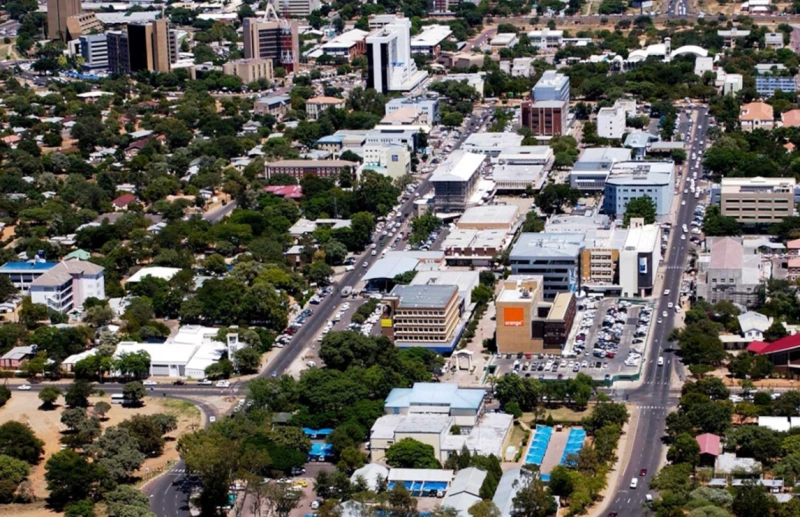 Gaborone, capitale du Botswana