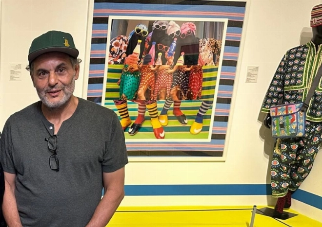 Le designer et photographe Hassan Hajjaj.