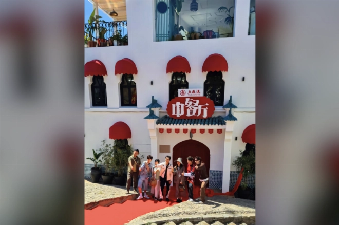 La médina de Tanger accueille le tournage de l’émission de télé-réalité chinoise Chinese Restaurant.