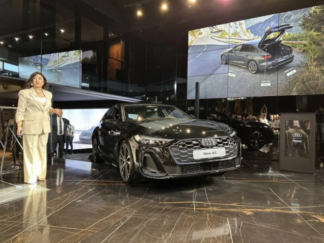 Conférence de presse du lancement de la nouvelle Audi A5 à Casablanca.