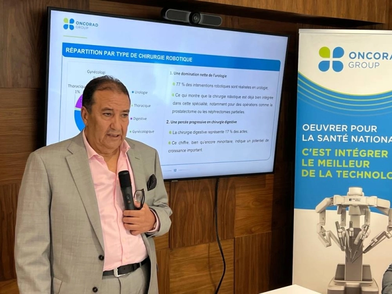 Redouane Samlali, Président-Directeur Général (PDG) du groupe Oncorad.