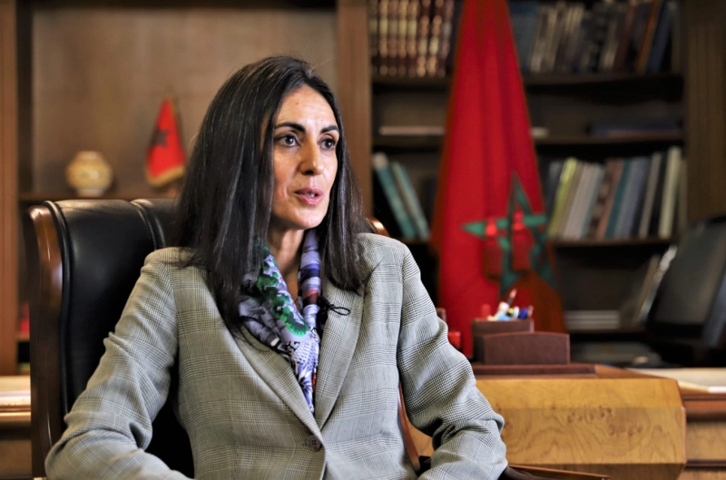 Nadia Fettah, ministre de l'Économie et des Finances