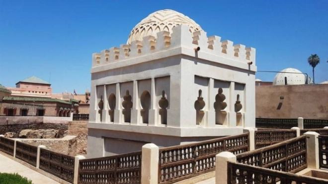 La Qoubba des Almoravides, le momument le plus ancien de Marrakech.